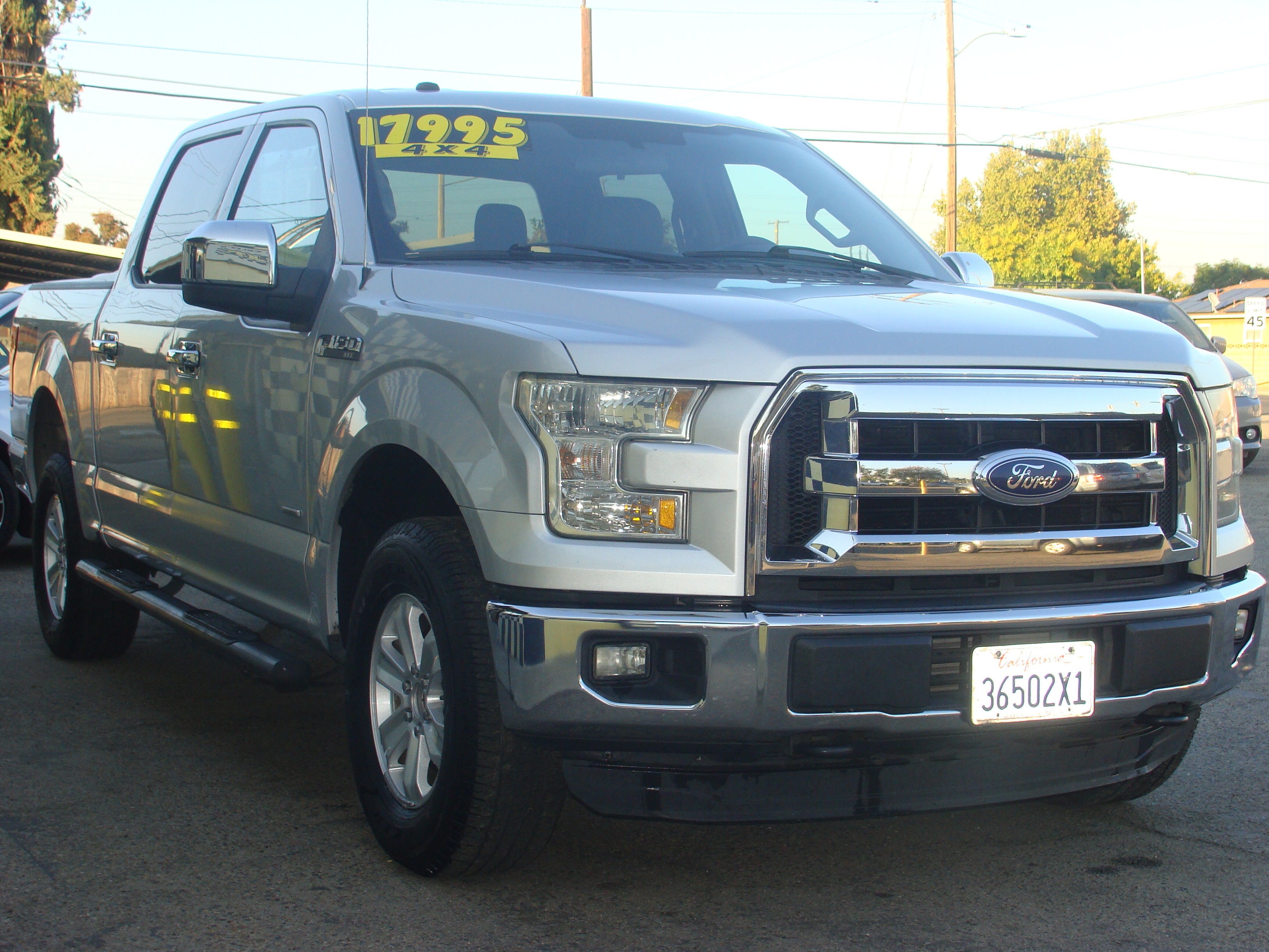 2016 FORD F150 SUPERCREWCAB XLT 4X4 V6 ECOBOOOST 3.5 LITER